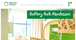 Desktop Screenshot of batteryparkmontessori.com